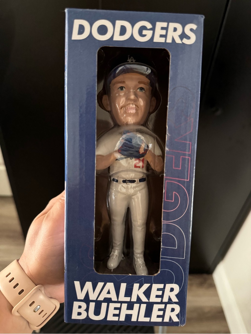 Los Angeles Dodgers Walker Buehler Bobblehead - Blue/White